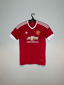 Adidas Manchester United FC 15/16 Home Jersey Mens Size Medium Mint Condition