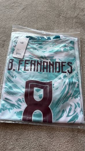 Bruno Fernandes Portugal away  World Cup 2026 Football Jersey