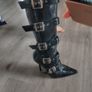 Lacquered black  boots 36 Image 9