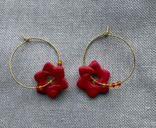hoop earrings