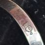 Vintage sterling silver coral ring size 0 Image 3