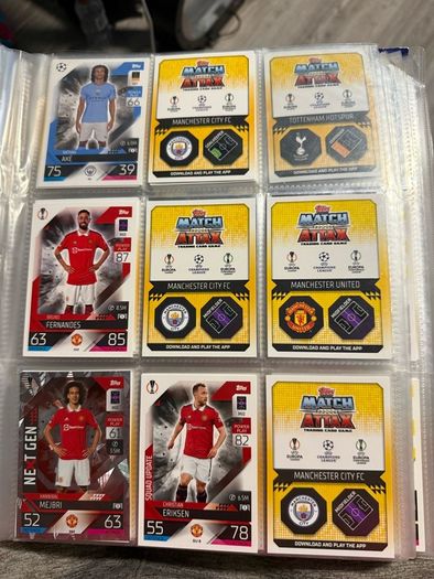 football cards + binders (offers Welcome )