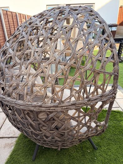 Rattan garden chair