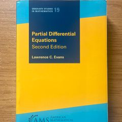 Partial Differential Equations by Lawrence C. Evans
