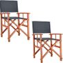 2 x Garden Chair Cannes FSC  Certified Eucalyptus Wood Foldable Image 7