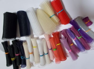 Large bundle of Hatmsking Millinery Crinoline fabric for veiling, embellishment for hats and  headpieces