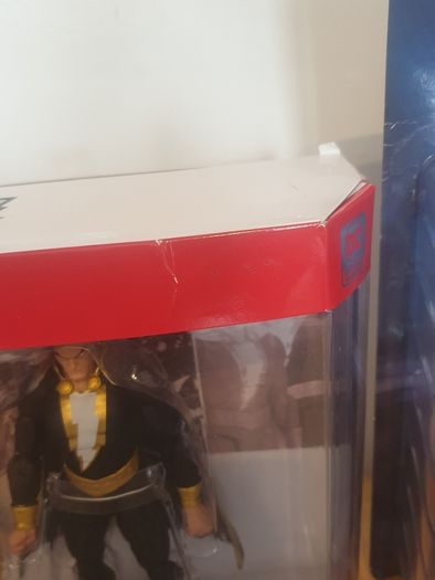 DC Direct Shazam and Black Adam And X1 Batman Justice league icons