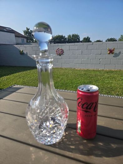 Large Crystal Spirit Decanter