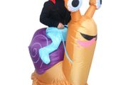 Inflatable snail adult costume