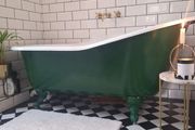Bordeaux Single Ended Slipper Cast Iron Bath