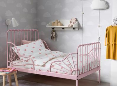 IKEA Child/Girl Single Bed in Pink
