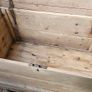 Antique Irish Pine Dowry Chest - Vernacular Irish Pine Furniture - Antique Irish Blanket Chest - Antique Irish Country Furniture Image 5