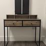 Kimberlee Dressing Table with Mirror (Set of 3) Image 4