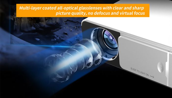 Mini Portable Projector Full Hd Led Mobile Video Support Wifi