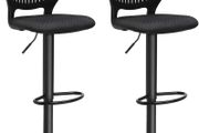 Set of 2 Bar Stools with Crown Back - Free Delivery Nationwide