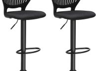 main image for ad Set of 2 Bar Stools with Crown Back - Free Delivery Nationwide