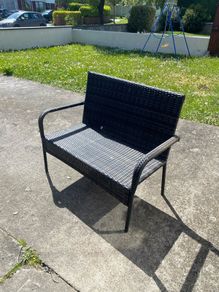 rattan garden chair