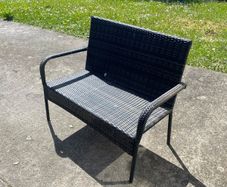 rattan garden chair