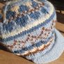 New with Tags Adult Irish Crafted Erin Aran Peak Hat Image 6