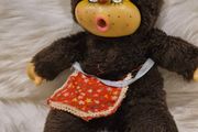 Vintage Rubber Face Monchichi Toy