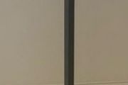 Black coat stand