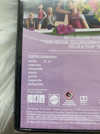 Barbie & Her Sisters in a Puppy Chase DVD