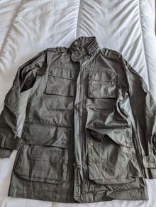 Thomas Burberry Army style coat