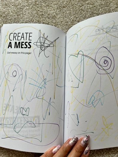 Kids colouring Mariah Elizabeth create this book 2