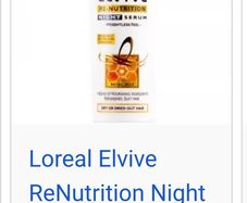 Elvive Night Serum