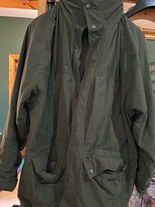Men's long coat hunting shooting fishing