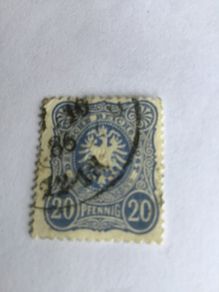 Rare Old German stamp