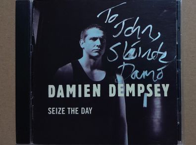 Damien Dempsey autograph dedicated To John