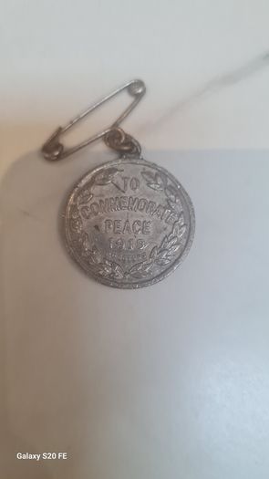 Ww1 peace medal
