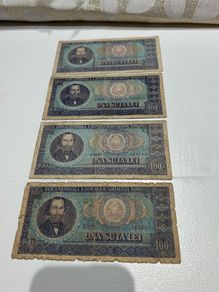 Romania banknote used 100 lei 1966