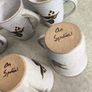 Galway An Spideal pottery mugs set of 5 mugs. Image 7