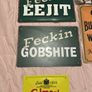 8 metal vintage style advertising book signs. includes Kellog's, Guinness , Colman's.Jameson,Bushmills Image 2