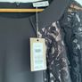 Gallery black lace bodycon dress size 14 - New Image 2