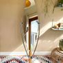 Rare Vintage 80's Japanese Floor Mirror, Dulton, Free Standing, Full Length Image 6