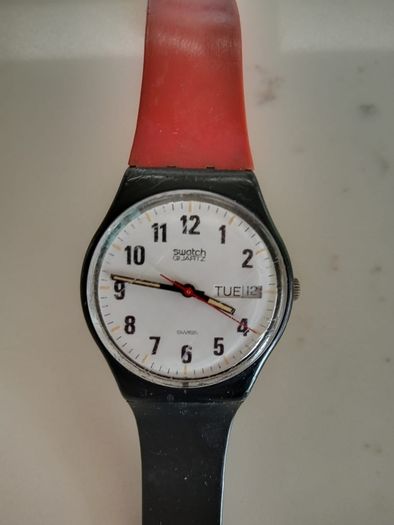 Pair of Vintage 1980s Swatch Watches