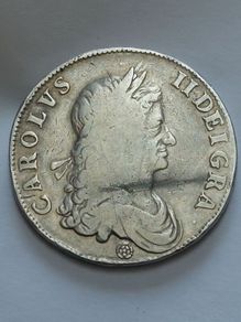 1662 Charles II Crown rare