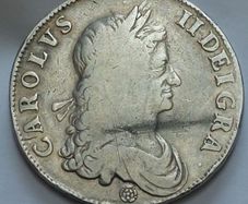 1662 Charles II Crown rare