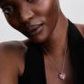 Pandora Halo Oversized Elevated Collier Heart Necklace Image 7