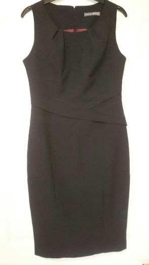Black dress, size UK 10-12