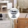 NEW 25Pcs Crystal Door Knob, 30MM Diamond Drawer Knobs Crystal Door Handles Diamond Pulls for Home Kitchen Office Chest Cabinet Drawer Image 7