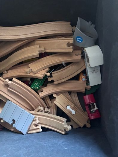 Wooden train electric trains wooden tracks bridges