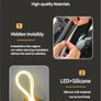 Car Trunk Boot Led Light Strip Waterproof PVC Flexible Ambient Light Strip Automatic On/Off Hidden Installation Universal for Suv/Mpv Image 4