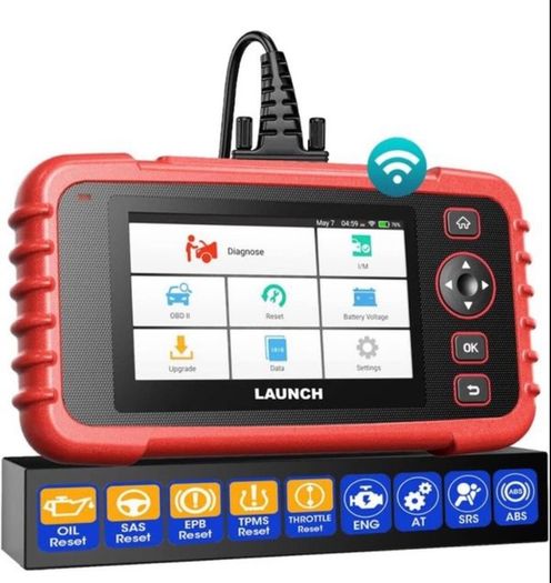 Launch X431 CRP123x V.3 version OBD2 Scanner Code Reader Diagnostic Tools Engine ABS SRS AT Oil SAS EPB TPMS Reset Creader123x OBDII launch