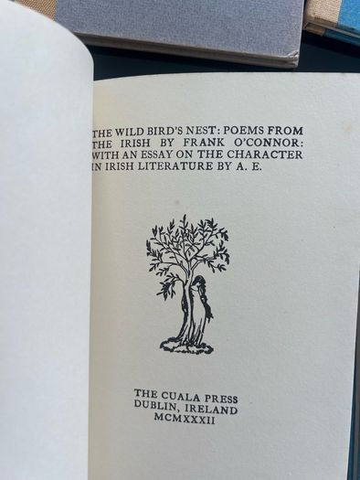 W B Yeats Cuala Press 8 Books J M Synge Seven Poems