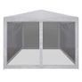 Party Tent with 4 Mesh Sidewalls 3x3 m Image 2