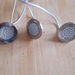 1.5W Pozza LED Circular Recessed Cabinet Lights